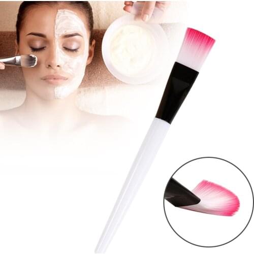 Women Fashion 1pc Facial Face Mask Brush Mask Mud Mixing Brush Tool Soft Not Damage Skin Face Beauty Makeup Brushes Care Tool