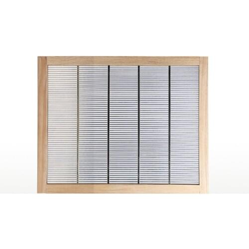 1PCS Galvanized iron gate frame of Chinese fir Italy bee plane type horizontal isolation plate plate crown King Bee King escape