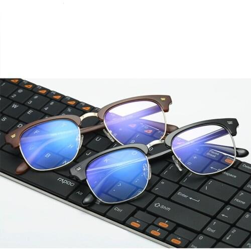 2019 High Quality Anti-fatigue Computer Goggles Fashion Men Women Glasses Frames With Lenses