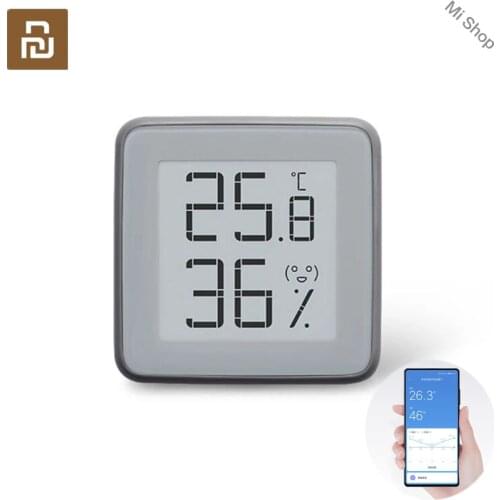 2020 Youpin MMC Bluetooth Thermometer Hygrometer E-Ink Screen Smart Bluetooth Temperature Humidity Sensor Work With Mijia App