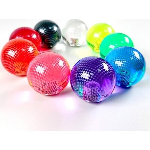 Arcade Replacement KDiT KORI Mesh Translucent Carbon Fiber Clear BallTop Handle Joystick topball for Arcade ZIPPY SANWA Joystick