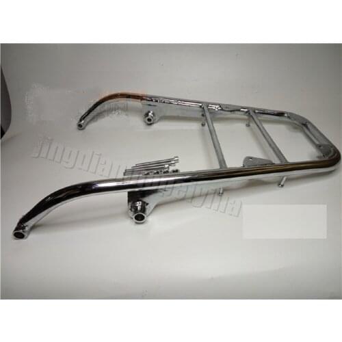 Luggage Rack Rear Tail Saddlebag Touring Carrier Cargo Holder Shelf Bracket For Honda CB1100 2010-2016 Chrome Silver