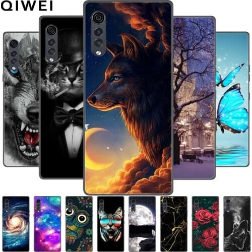 For LG Velvet Case Animals Cute Painted Soft Silicone Phone Cases For LG Velvet 6.8'' Back Cover Coque For LG Velvet 5G 4G 2020