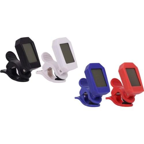 Electronic Clip On Guitar Tuner Chromatic For Violin Guitar Uke Banjo