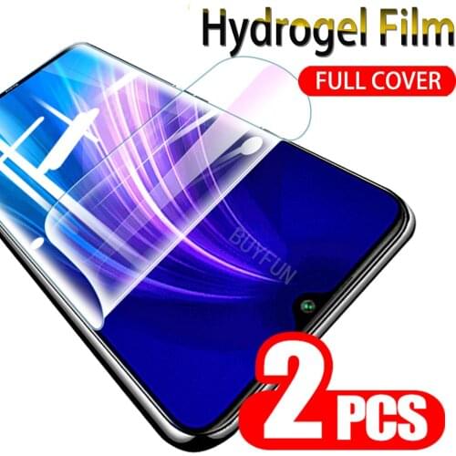 2PCS Hydrogel Film For Xiaomi Redmi Note 8 Pro 8t Screen Protector Redmy Note8 Note8t Note8Pro HD Clear Safety Films Not Glass