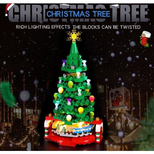 LED Lighting Kit for 40338 Christmas Tree Blocks Accessories (only Lighting Kit ,no Blocks)