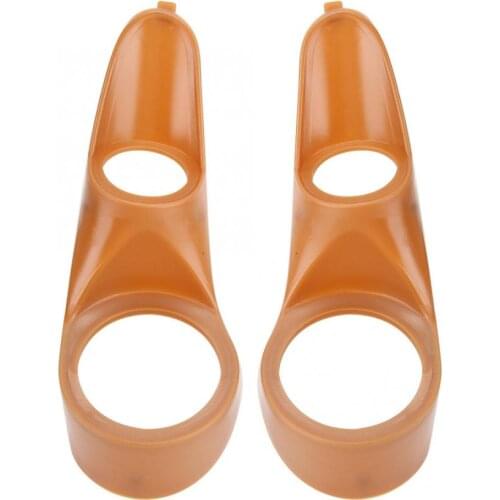 2pcs 3-Way Electronic Car Audio Crossing Coaxial Speaker Bracket Plastic Audio Speaker Bracket for 1.5in/3in Speaker