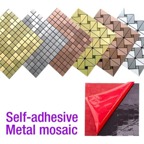 3D wall panel Metal Geometric Pattern Mural 3d Wallpaper Luxury Walls Paper for Living Room Bedroom Bathroom Kitchen Walls Decor