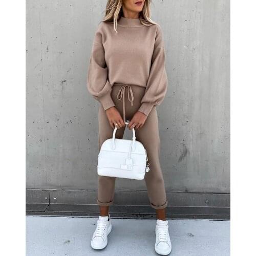 Winter Autumn Two Piece Set Tracksuit Women Velvet Oversize Sweatshirts Chandal Mujer Invierno Casual Femme Suits Tops Pant