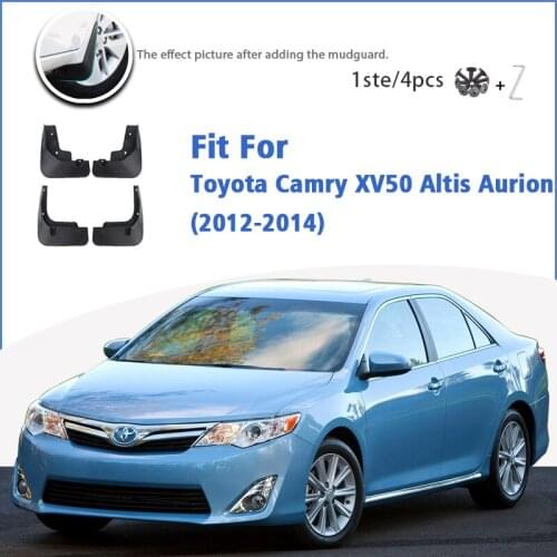 Mudguard For Toyota Camry XV50 Altis Aurion 2012-2014 Front Rear 4pcs Mudflaps Mudguards Car Accessories Auto Styline Fender