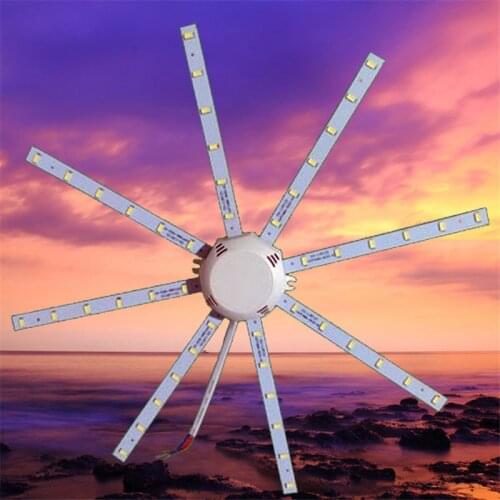 Free shipping LED celling lamp 5730SMD 12W/16W/ 24W high bright Spotlight octopus Round kitchen lamp bedroom light Energy Saving