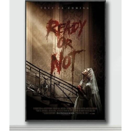 NJ132 Ready or Not Movie 2 Silk Posters and Prints wall art Art Poster Home Decor