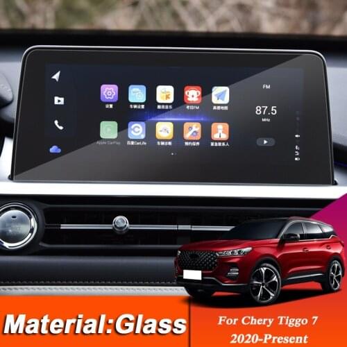 Car Styling GPS Navigation Screen Protective Film For CHERY Tiggo 7 2020-Present Dashboard Display TPU Sticker Auto Accessories