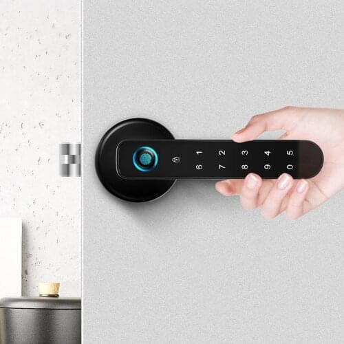 Biometrics Indoor Fingerprint Password Lock Electronic Biometric Security Smart Door Lock Fingerprint Password Lock