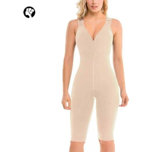 Colombian Fajas Women Shapewear PostSurgery Lose Weight Full Body Shaper Tummy Control Bodysuit Postpartum Slimming