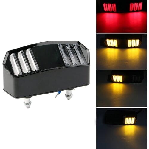 Motorcycle LED Tail Light Rear Light Signal Lights Running Turn Signal Indicator Lamp For Honda MSX125 CBR650F CTX700 CTX700N