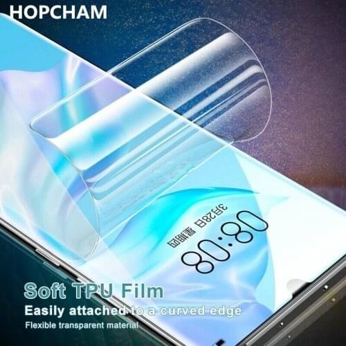 HOPCHAM Full Screen Protector For Huawei Mate 8 9 10 20 30 Pro Nova 2 Plus 2S Lite Full Cover no Glass Soft Hydrogel Film
