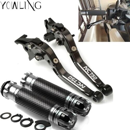 Motorcycle Brake Clutch Levers Handlebar grip Handle Hand Grips For HONDA NC750 NC750S NC750X NC700 S/X NC700S NC700X 2012-2013