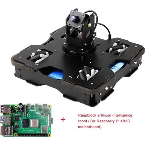 TZT Raspblock AI Smart Robot Car Unassembled Autonomous Driving Without Main Board For Raspberry Pi