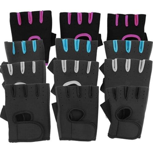 Cycling Gloves Bicycle Gloves Bike Gloves Sport Fitness Cycling Gym Weightlifting Half Finger Gloves Exercise Training Glove