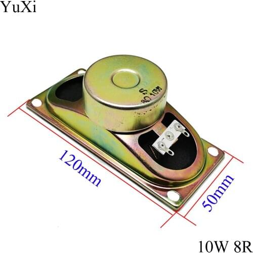 YuXi LCD Monitor/TV Speaker Horn 10W 8R 50120 Loud speaker 8 ohms 10 Watt 8R 10W 50*120MM /12050