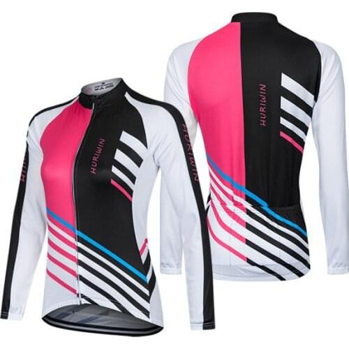 Bicycle Absorb Moisture Perspire Long Sleeves Cycling Jacket Quick Drying Bike Costume Women Ladies Spring Summer Suit