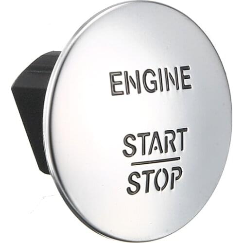 1pc Car Keyless Start Stop Push Button Engine Ignition Switch Key 2215450714 For Mercedes Benz W164 W205 Auto Accessories