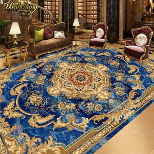 Beibehang Custom European marble carpet 3D Photo Wallpaper for Living Room Bedroom Bathroom Floor Painting Wall Mural Wall paper
