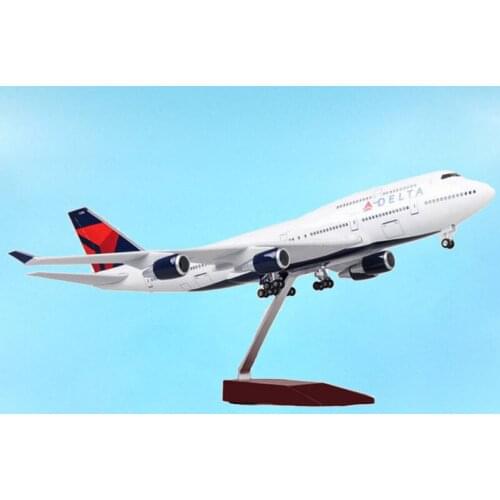 47cm 1/130 Scale Aviation Airplane 747 B787 Dreamliner American Airline Model Plane Airliner W Landing gear wheels Plane Toy