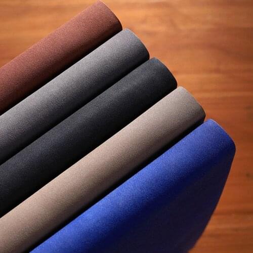 19x24CM Soft Notebook Imitation Sheepskin Leather Planner Agenda 2021 Week Planner Travelers Notebook for Office School Supplies