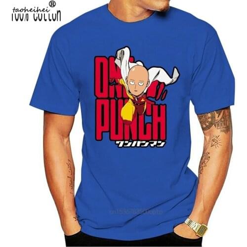 One Punch Man OPM Saitama Anime Inspired T-Shirt S-2XL custom printed tshirt hip hop funny tee mens tee shirts