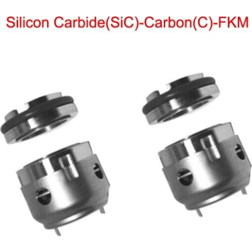 GX-20 GX-25 GX-30 Silicon Carbide-Carbon-FKM Water Pump Single Face Flat Ring Bellows Shaft Mechanical Seal