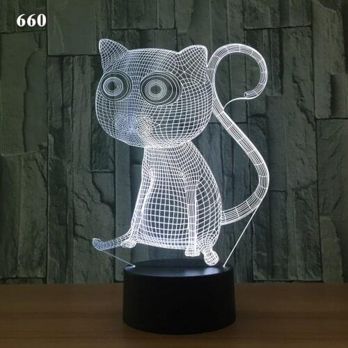 Home Living Room Deco Lamps for Bedroom Table 3D Night Light USB Bedside Lamp Marriage Nordic Desk Nightstand Led Modern Girl