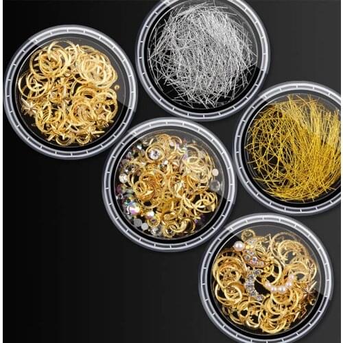 Nail Art Decorations Metal 3D AB Rhinestones For nail Supplies Nails Glitter Nail Crystals Accessoires Jewelry