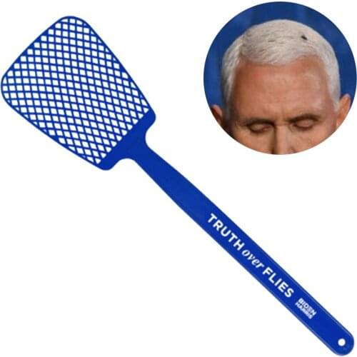 Fly Swatter With Non-slip Holed Handle Swatter Truth Over Flies Fly Swatter Home Office Daily Portable Fly Swatter