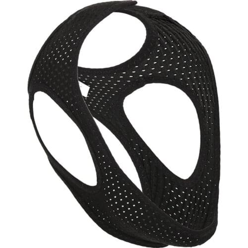 New snoring straps breathable chin support with chin protection belt Reticulate Anti-snoring For adult children Sleep Help