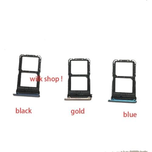 NEW Original Sim Tray Holder For Xiaomi Mi10 Mi 10 / 10 Pro M10 Lite SIM Card Tray Slot Holder Adapter Socket Repair Parts