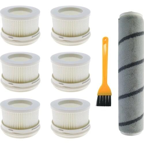 Main Brush Rolling Brush HEPA Filters Cleaning Comb for Xiaomi Mijia 1C 1C Handheld Wireless Vacuum Cleaner Roller Brushes