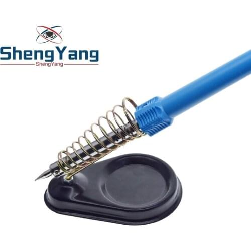 Metal Iron Useful Solid Metal Base Soldering Iron Bracket Stand Holder Support Station Frame Portable for Electrical Working