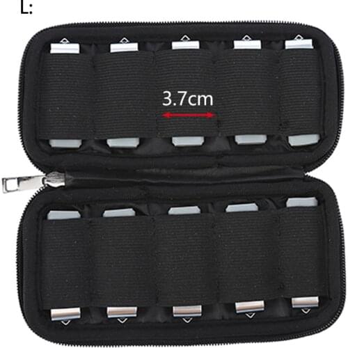 Durable Case Organizer Flash Drives Protective Travel Portable Storage Holder U Disk Bag USB Zipper Dustproof Shockproof
