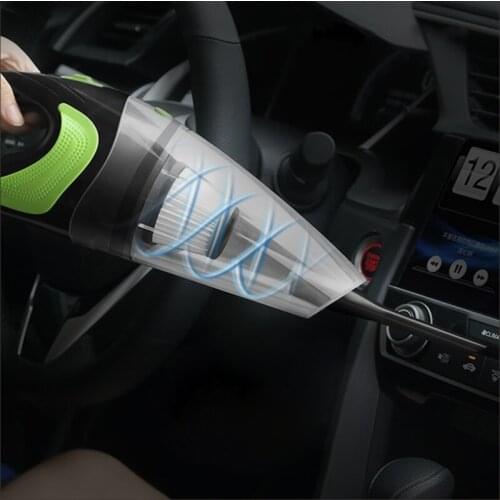 High power 120W Dry and wet dual-use Handheld vacuum cleaner Wireless vehicle vacuum cleaner 220V charging Free shipping