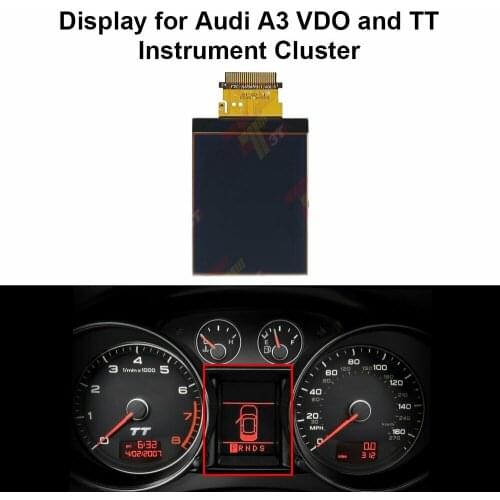 Dashboard LCD Display For Audi A3 TT VDO instrument cluster A2C00045566