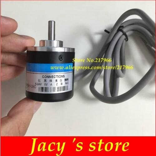 300 Pulses 360P/R 400 Pulse 600 Puls Incremental Optical Rotary Encoder AB Two-phase 5-24V Incremental Optical Rotary Encoder