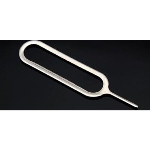 30000pcs/lot SIM Card Needle Tray Eject Tool Needles Pin take the phone sim card out metal injection for iPhone 8 7 6 5 huawei