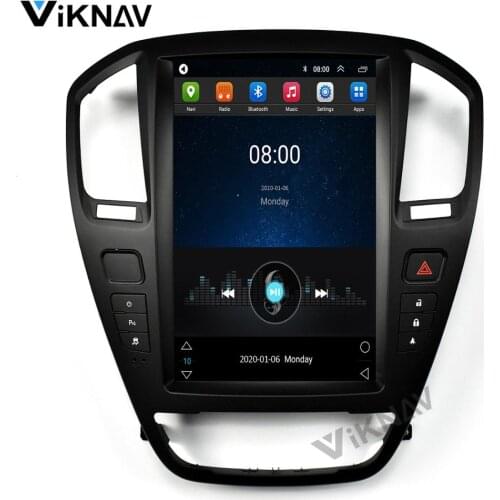 Car GPS navigation vertical screen for-BUICK Regal 2009 2010 2011 2012 2013 Tesla style car GPS radio Multimedia stereo playe