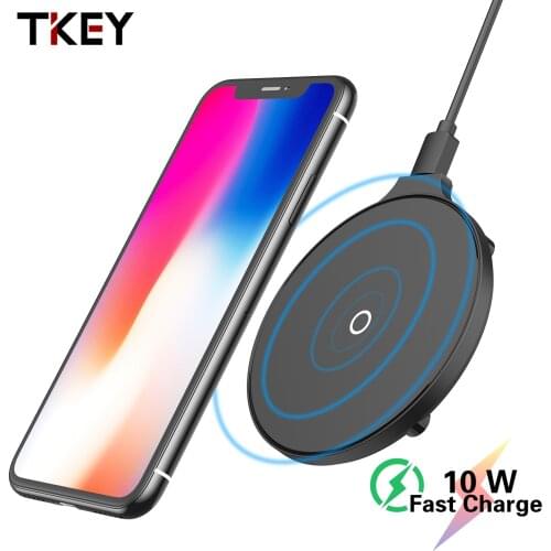 5/10W QI Wireless Charger Adapter for iPhone XS XR 8 Samsung S9 S8 S7 Huawei 20 Pro Xiaomi Mix 2s Mobile Phone Quick Charging