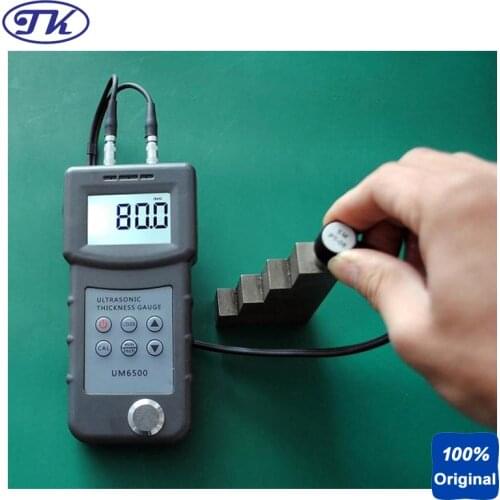 Digital Portable Steel Thickness Meter Ultrasonic Thickness Gauge 1.0-245mm,0.05-8inch UM6500