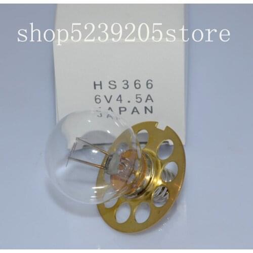 FUJI HS366 6V4.5A Medical Ophthalmology light source Bulb HS366 6v 4.5a Slit Lamp Nine-hole Bulb Same as OP2366