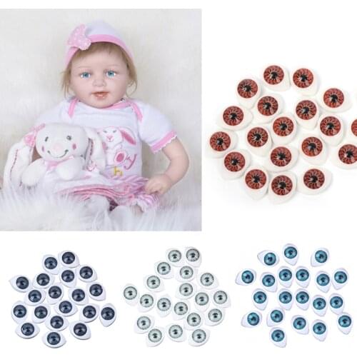 20Pcs Plastic Doll Safety Eyes For Animal Toy Puppet Making DIY Craft Accessories C5AF