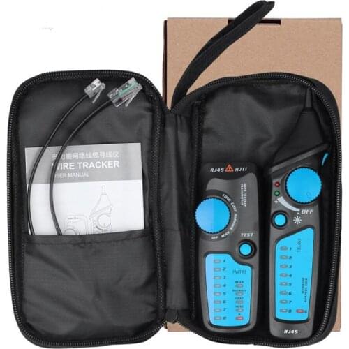 FWT81 Cable Tracker Telephone Wire Network LAN TV Electric Line Finder Tester IP40 Anti-Explosion
